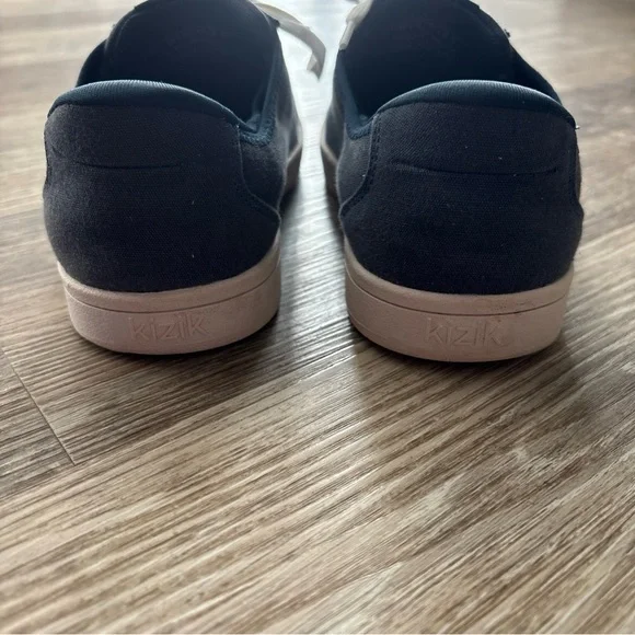 Kizik Unisex Irvine Blue Shoes Mens Size 5 Womens 6.5 Canvas Hands Free Sneakers - Picture 6 of 11